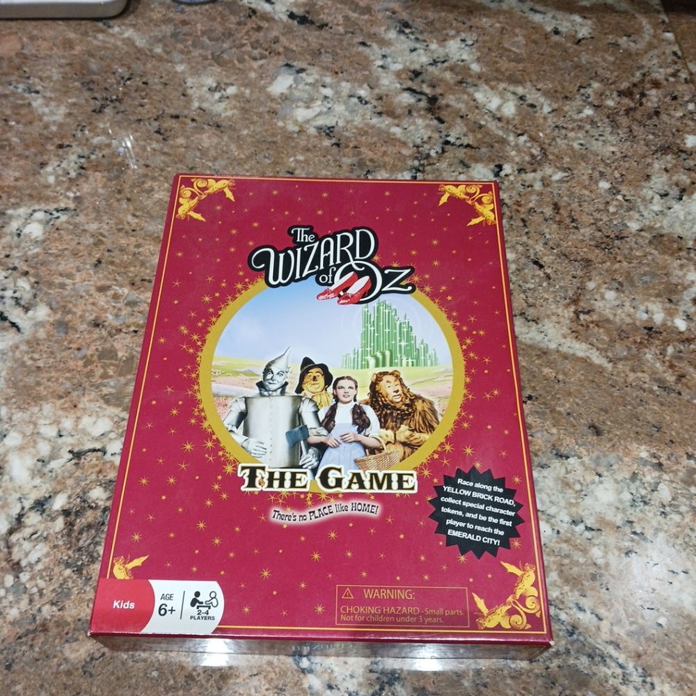 The Wizard Of Oz The Board Game By Fundex 2010- Complete!